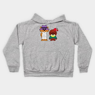 secret squirrel and morocco mole Kids Hoodie